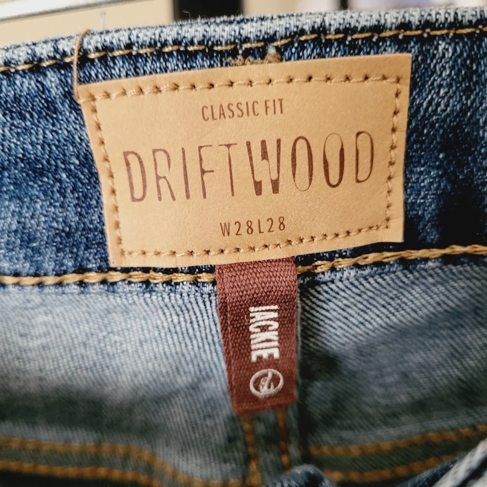 Driftwood Jeans Jackie Embroidered High Waisted Jeans Size 28 - Picture 5 of 5